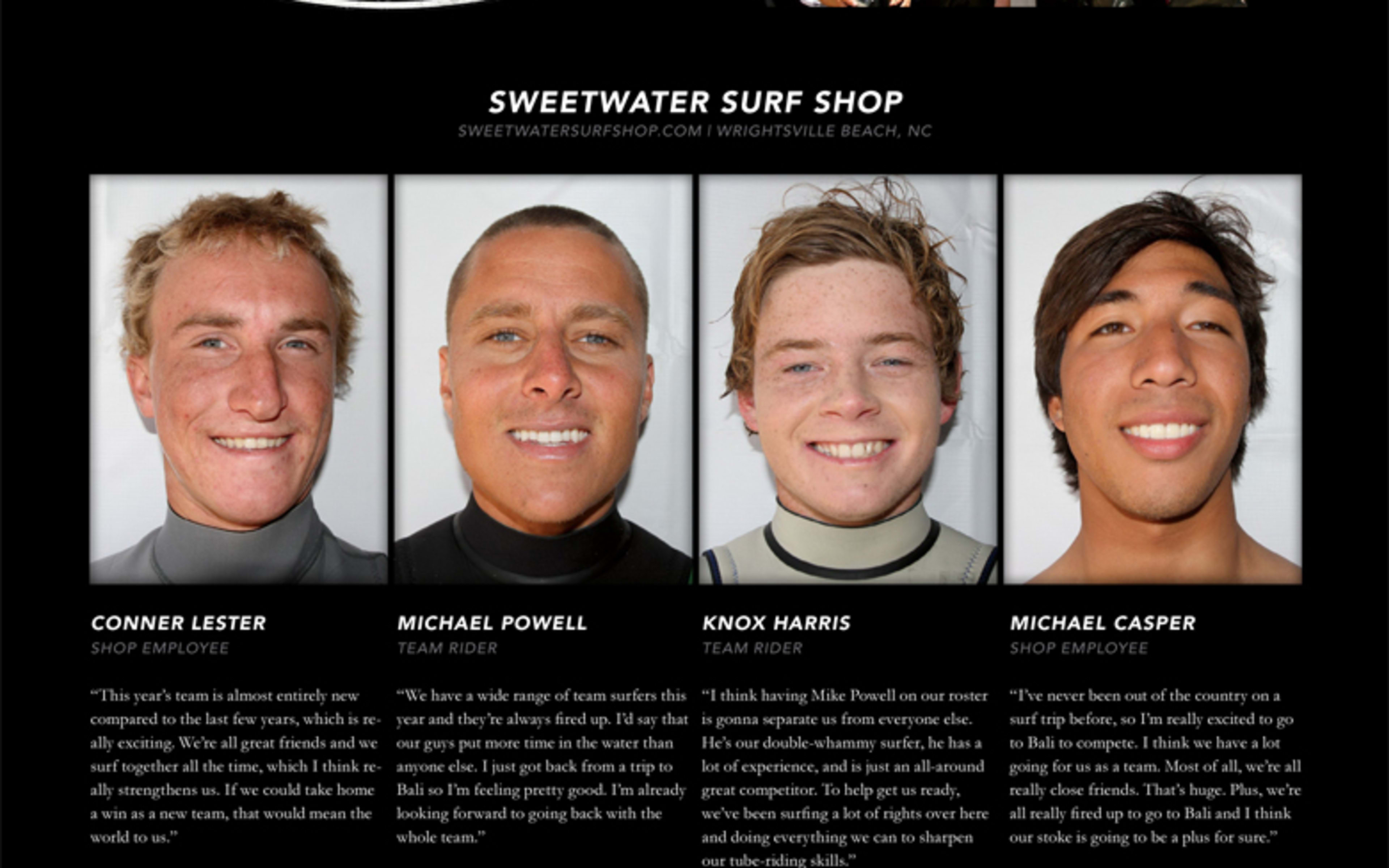 MEET SWEETWATER SURF SHOP