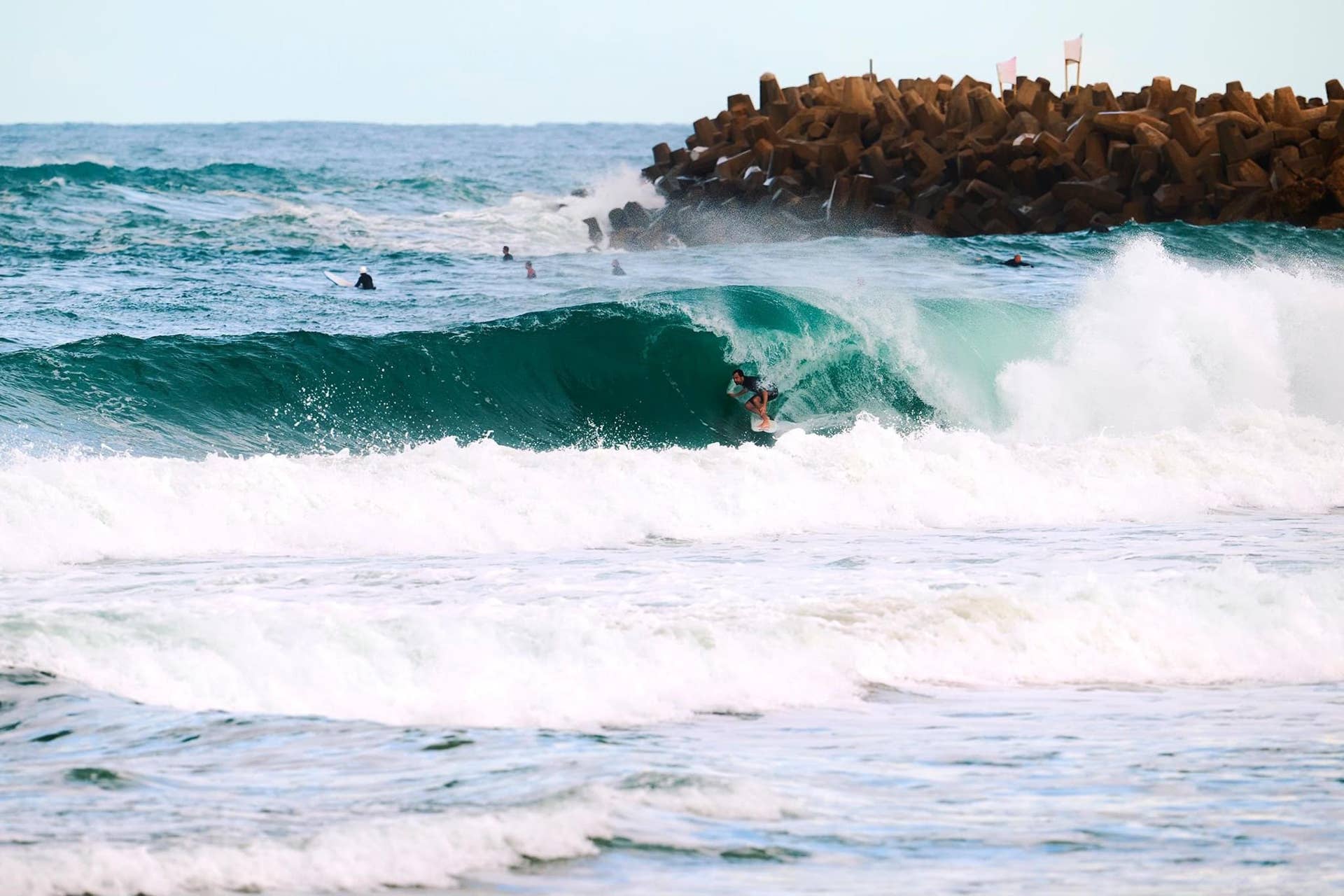 Gallery: Surf In Israel Coincides With Gaza Ceasefire