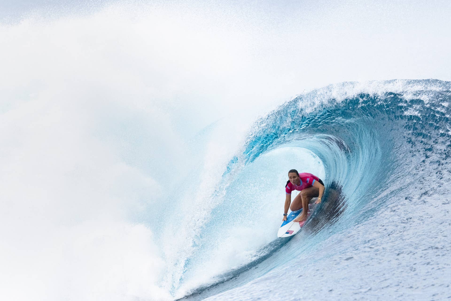 Carissa Moore Makes Emotional Retirement Speech at Surfing Olympics ...