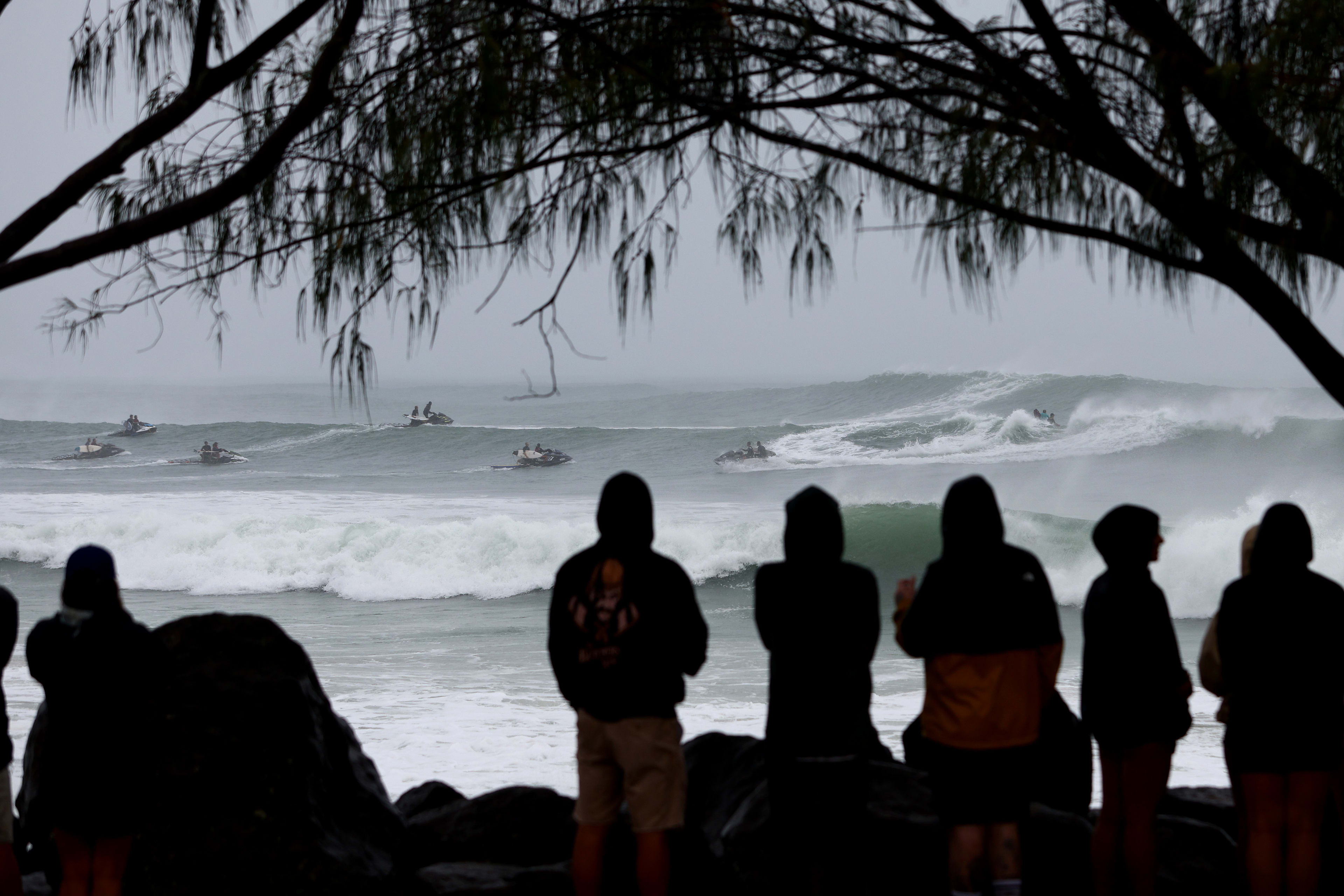 How Cyclone Alfred Turned Kirra Into 10-Foot Sandy Cathedrals