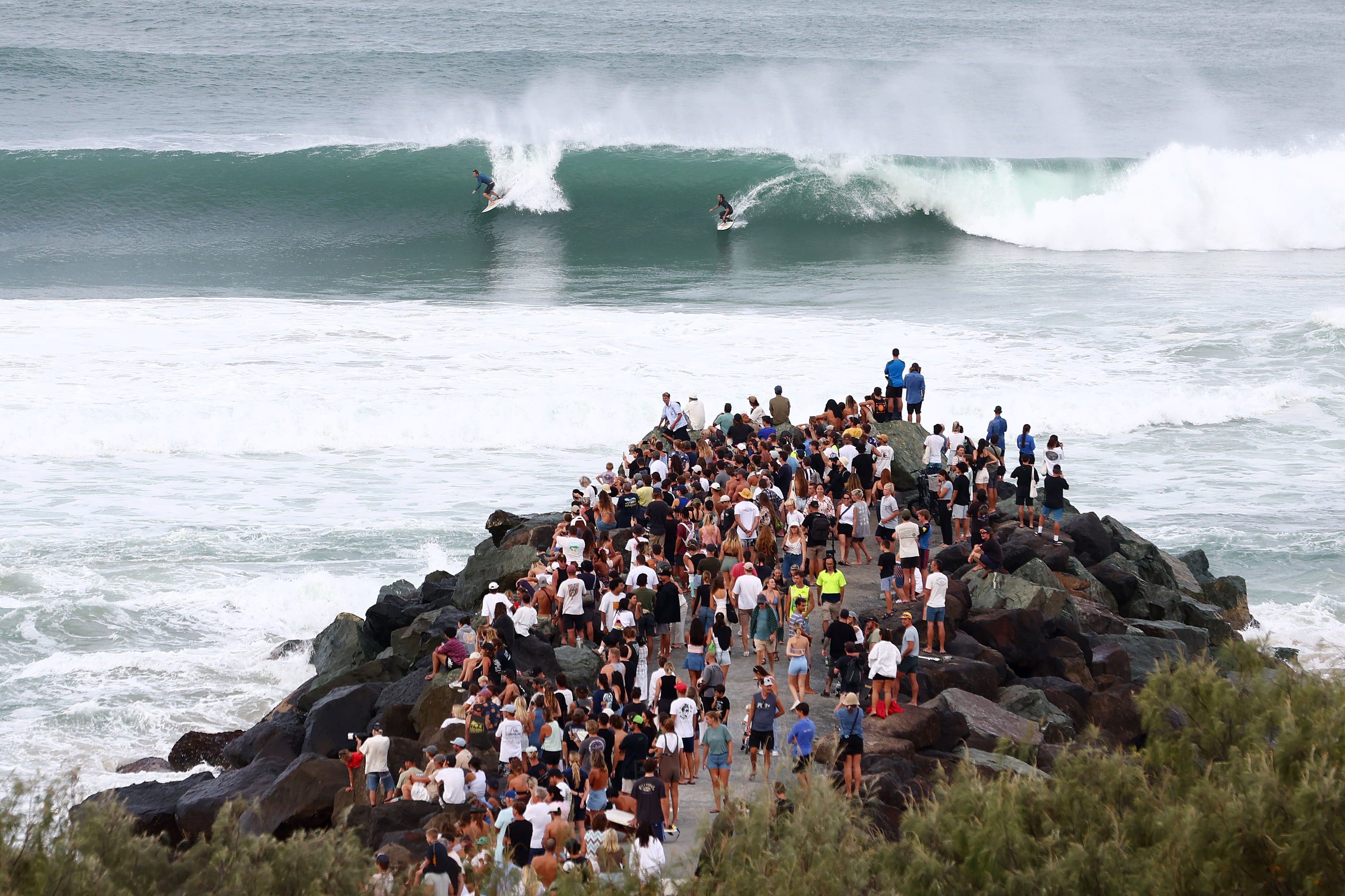 How Cyclone Alfred Turned Kirra Into 10-Foot Sandy Cathedrals